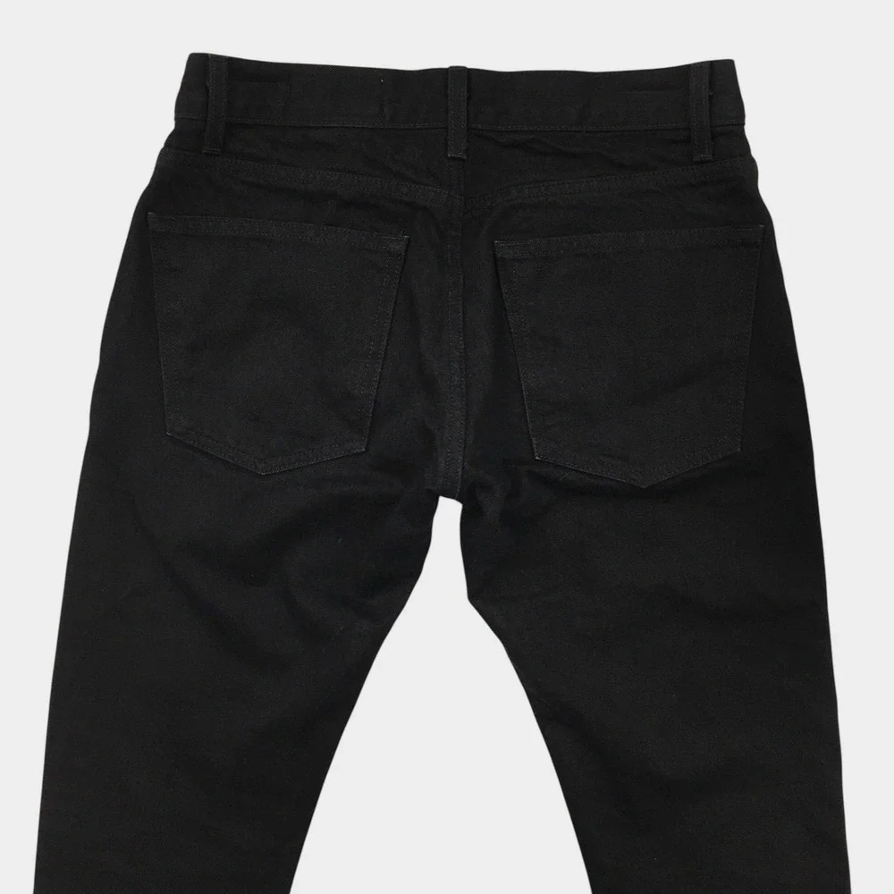 Imogene and Willie Charlie Black Selvedge Denim Jeans Mens Size 30 Button Fly